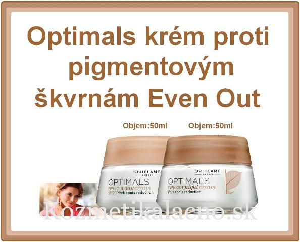 Optimals krém proti pigmentovým škvrnám Even Out