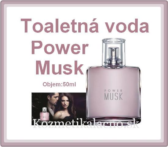 Toaletná voda Power Musk