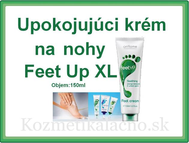 Upokojujúci krém na nohy Feet Up XL