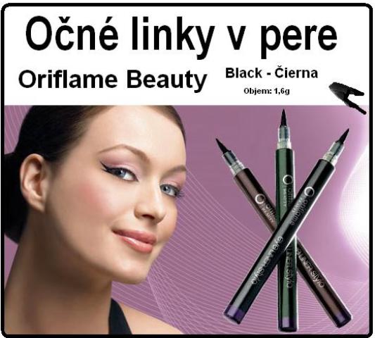 Očné linky v pere-Oriflame Beauty.