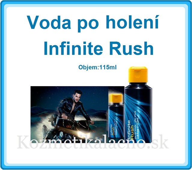 Toaletná voda Infinite Rush-voda po holení