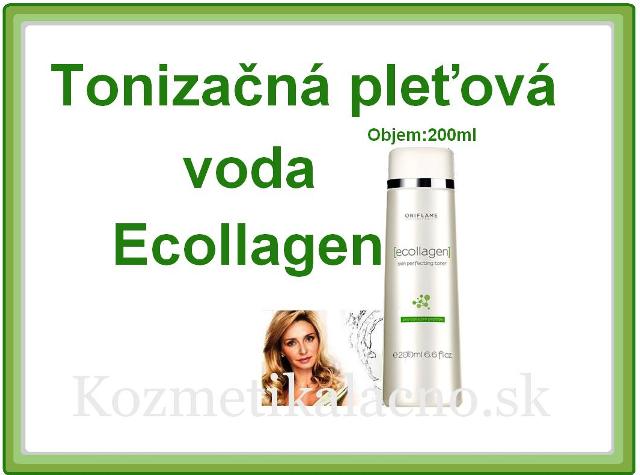 Tonizačná pleťová voda Ecollagen