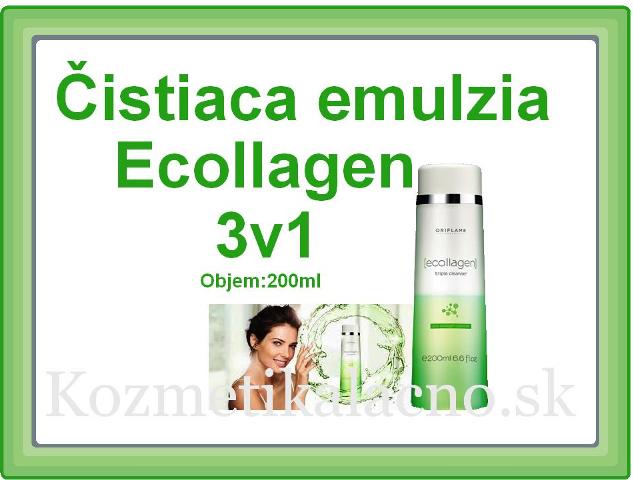 Čistiaca emulzia Ecollagen 3v1