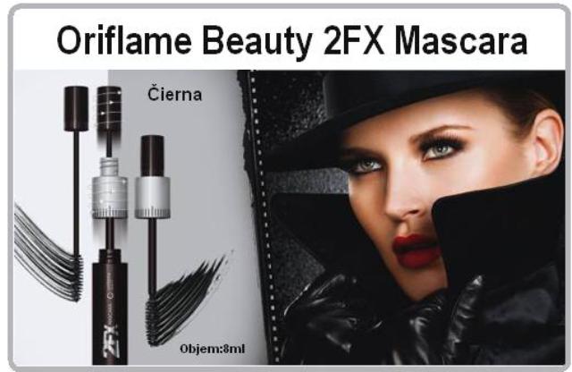 Špirála-Oriflame Beauty 2FX Mascara.