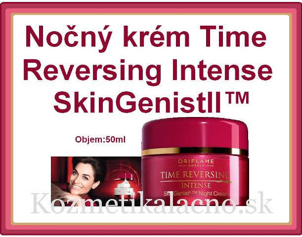 Nočný krém Time Reversing Intense SkinGenistII™