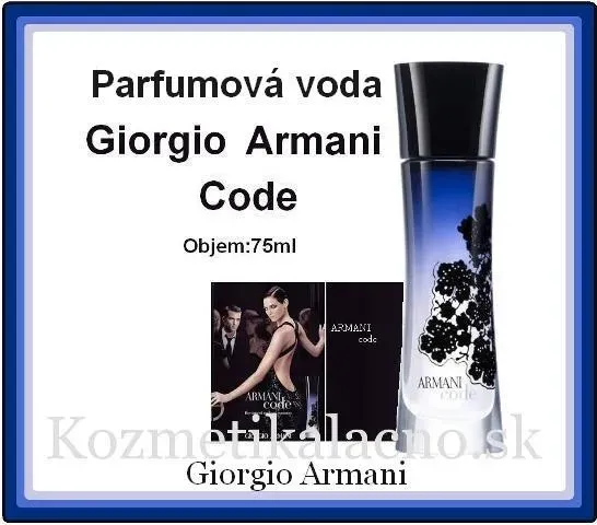 EAU DE PARFUM Armani Code Couture Edition.