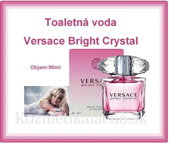 Toaletná voda Versace Bright Crystal
