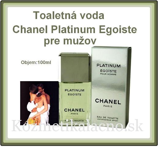 Toaletná voda Chanel Platinum Egoiste