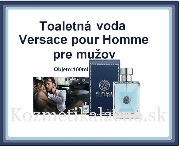 Toaletná voda VERSACE POUR HOMME