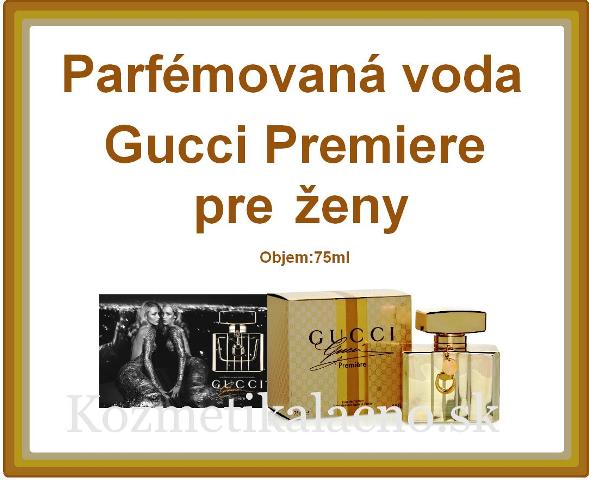 Parfémovaná voda Gucci Premiere pre ženy