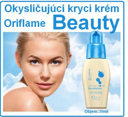 Okysličujúci krycí krém Oriflame Beauty.