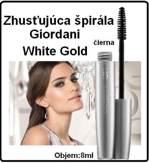 Zhusťujúca špirála Giordani White Gold.