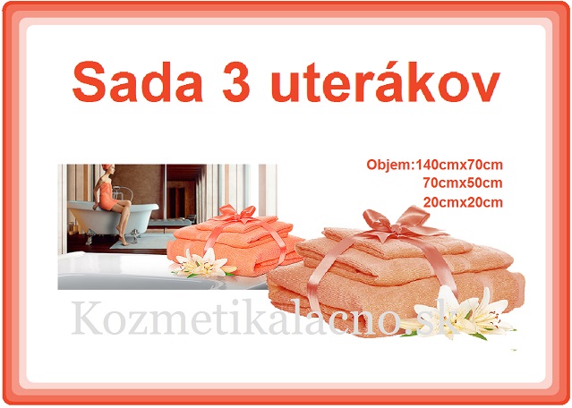 Sada 3 uterákov