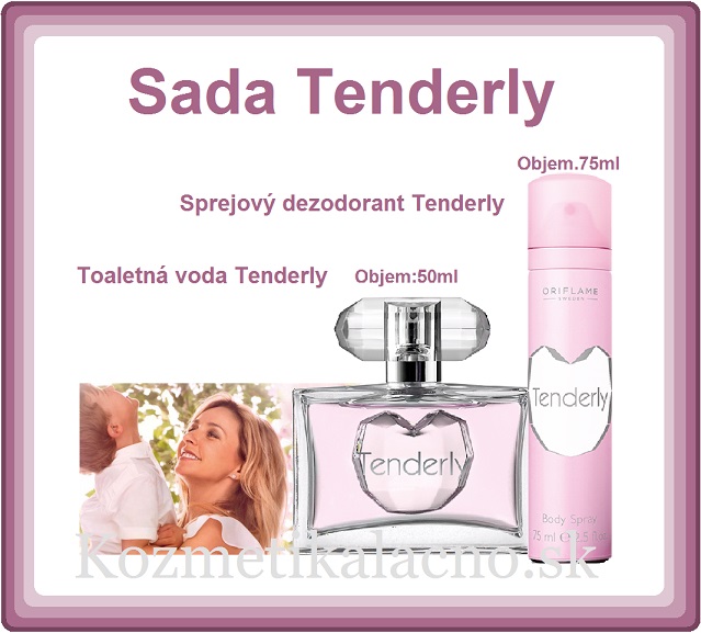 Sprejový dezodorant Tenderly.