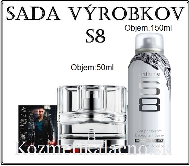 Sada výrobkov S8.
