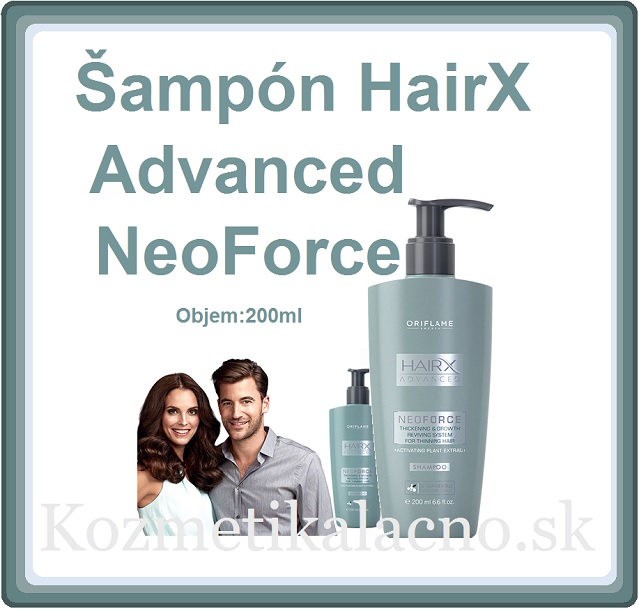 Šampón HairX Advanced NeoForce