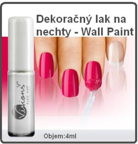 Dekoračný lak na nechty-Wall Paint.