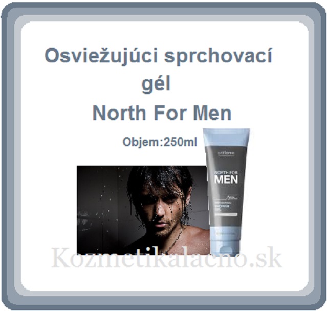 Osviežujúci sprchovací gél North For Men