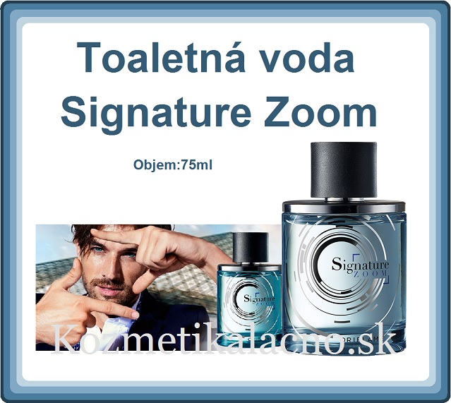 Toaletná voda Signature Zoom