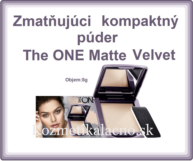 Zmatňujúci kompaktný púder The ONE Matte Velvet