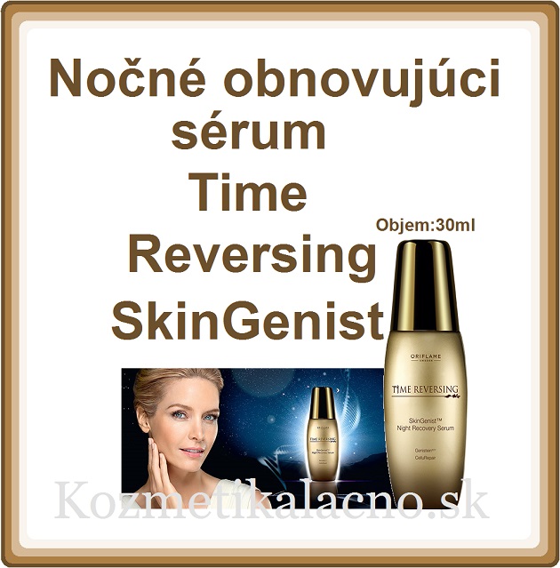 Nočné obnovujúci sérum Time Reversing SkinGenist