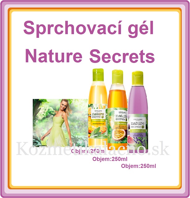 Sprchovací gél Nature Secrets