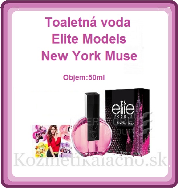 Toaletná voda Elite Models New York Muse
