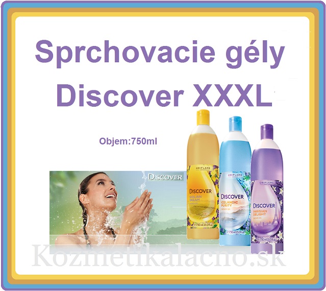 Sprchovací gél Discover XXXL