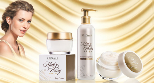 Čistiace mlieko Milk & Honey Gold