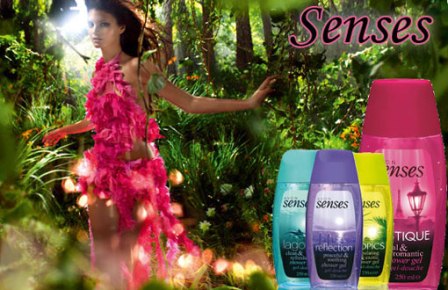 Sprchovací gél Senses 250ml 