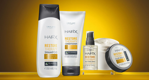 Nový a zdokonalený rad HairX na regeneráciu vlasov