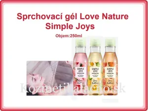 Sprchovací gél Love Nature Simple Joys