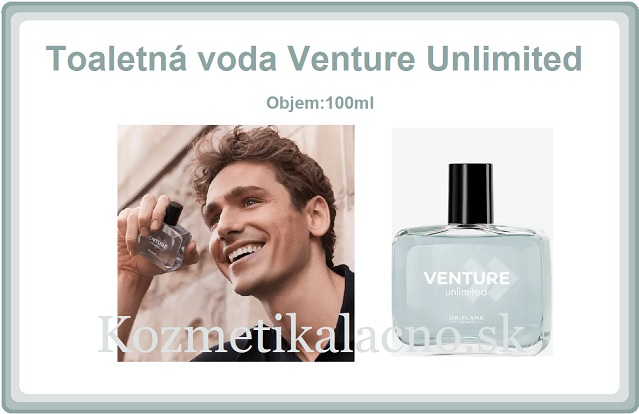 Toaletná voda Venture Unlimited