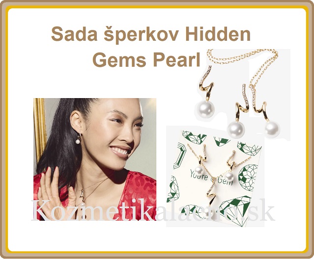 Sada šperkov Hidden Gems Pearl