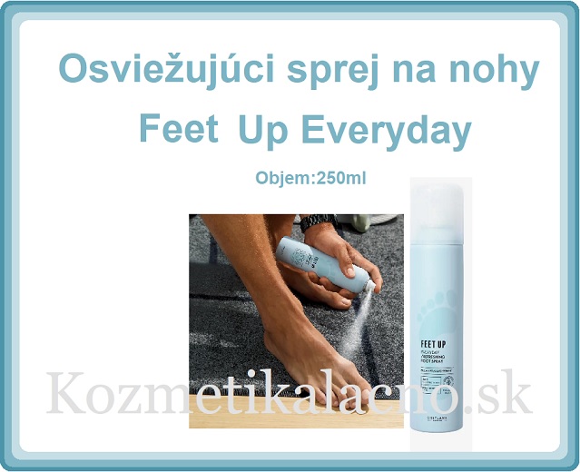 Osviežujúci sprej na nohy Feet Up Everyday