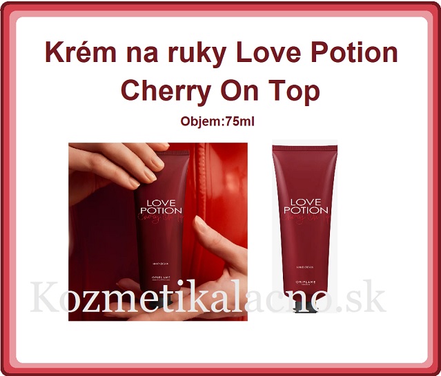 Krém na ruky Love Potion Cherry On Top