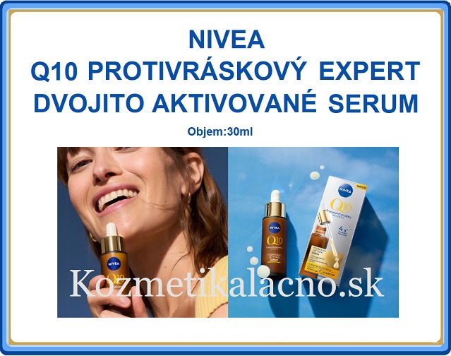 NIVEA Q10 PROTIVRÁSKOVÝ EXPERT DVOJITO AKTIVOVANÉ SERUM 