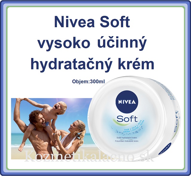 NIVEA Soft Intenzívne Hydratačný Krém