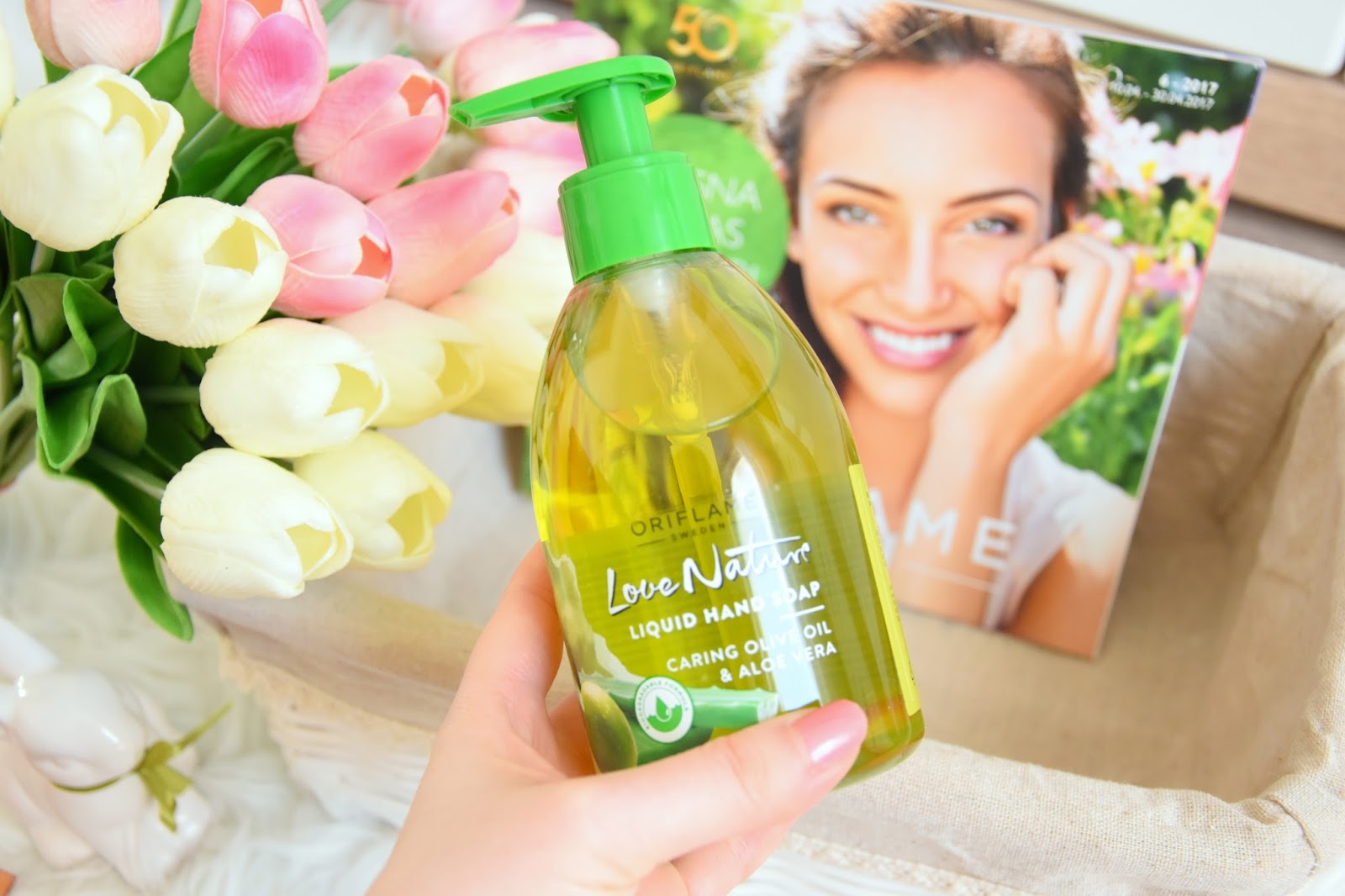 Tekuté mydlo s olivovým olejom a aloe vera Love Nature