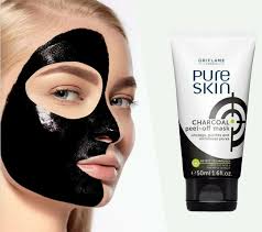 Zlupovacia maska s drevným uhlím Pure Skin