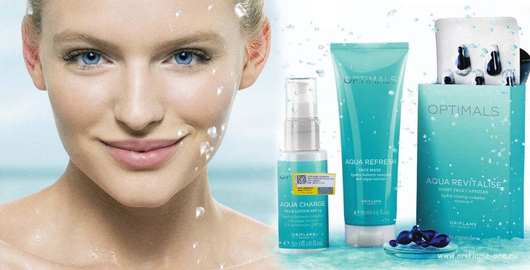 Osviežujúca pleťová maska Optimals Aqua Refresh